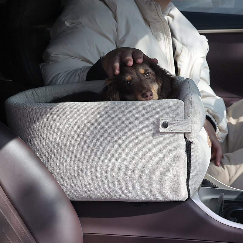 Portable Car Seat Bed for Small Pets
